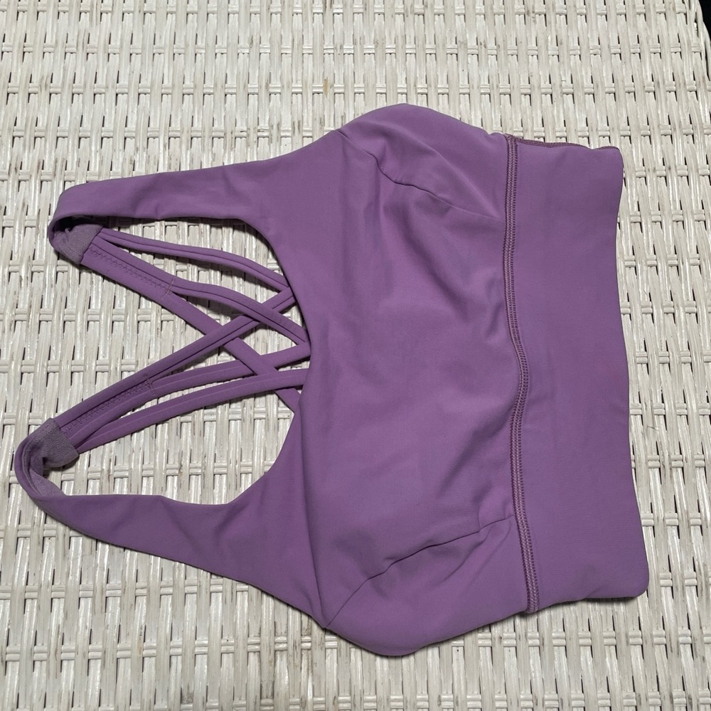 lululemon athletica Purple Strappy Blouse